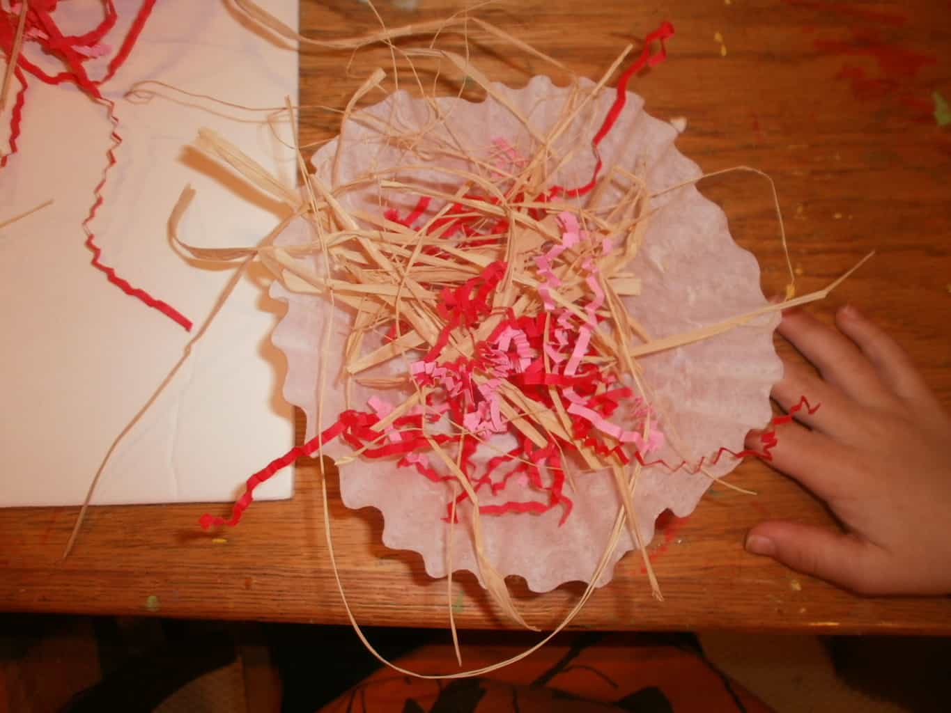 baby bird in nest craft for kids