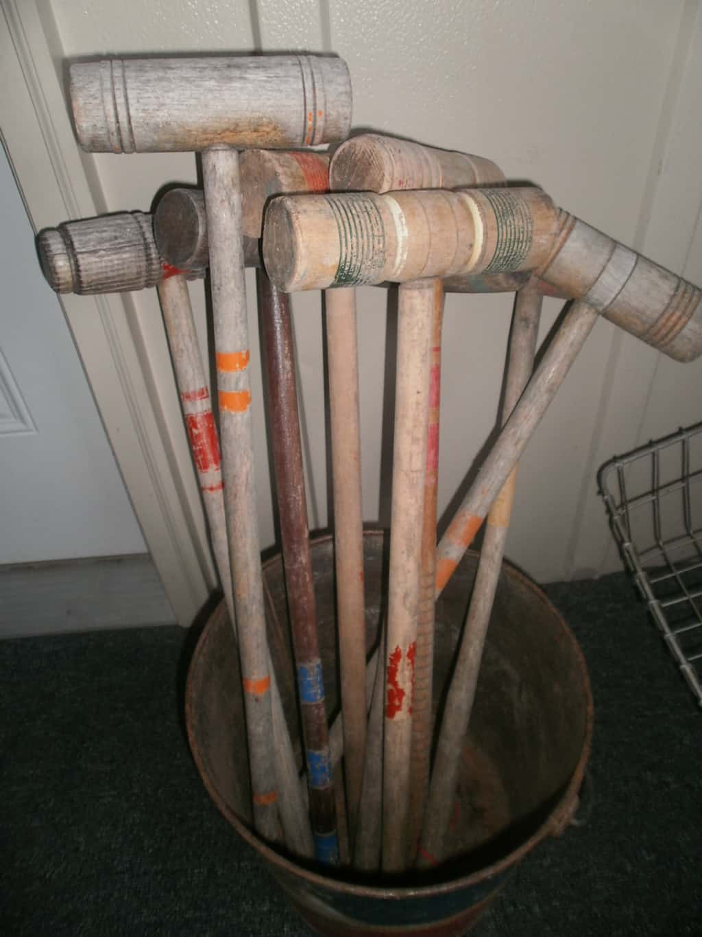 diy project for old croquet mallets Archives mycreativedays