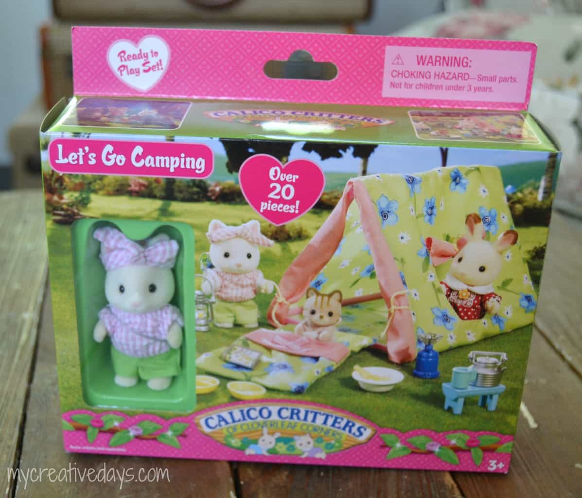 calico critters canoe set