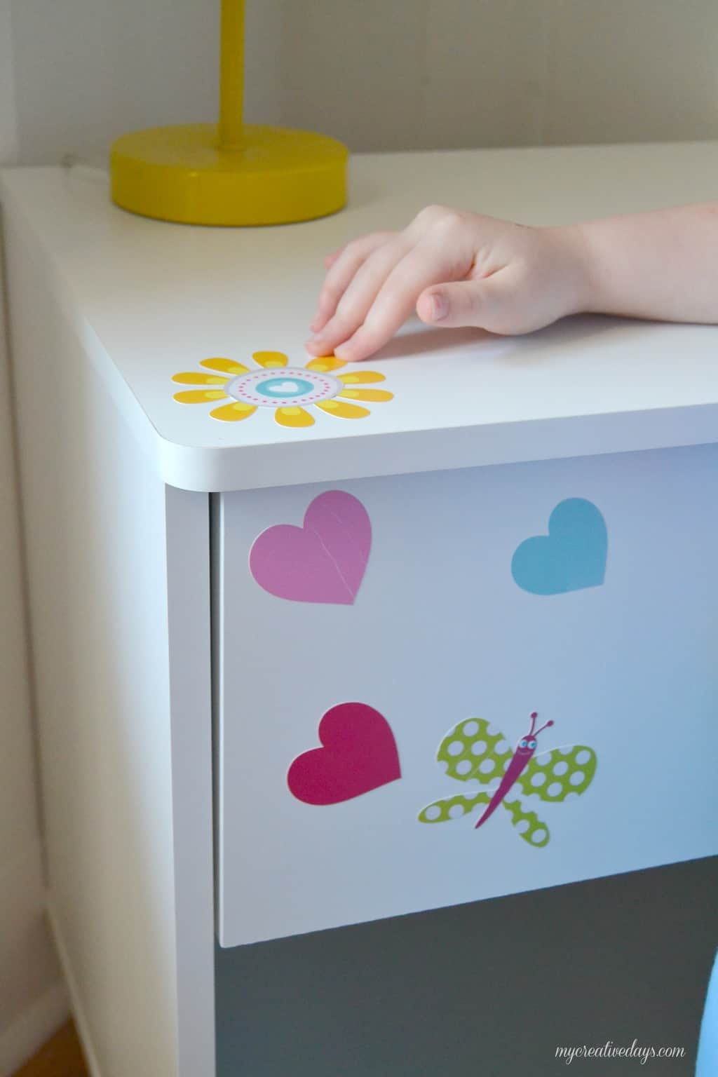 DIY NightStand The Kids Can Do mycreativedays