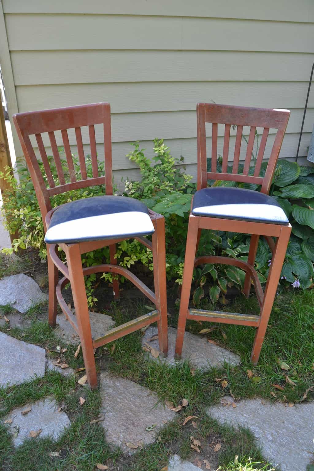 Painted & Glazed Bar Stool Makeover My Creative Days