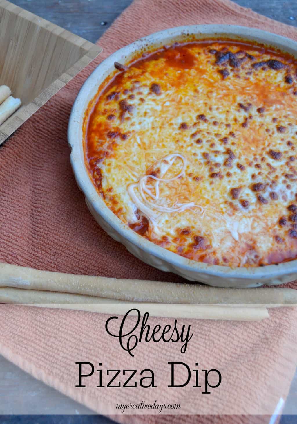 Cheesy Pizza Dip mycreativedays