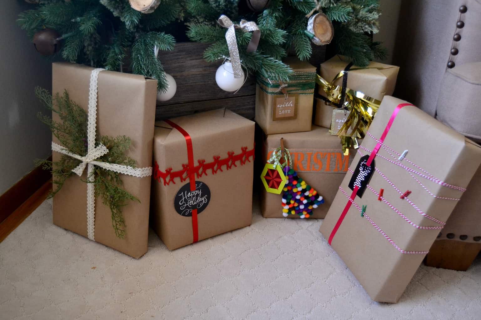 Christmas Gift Wrap Ideas - My Creative Days