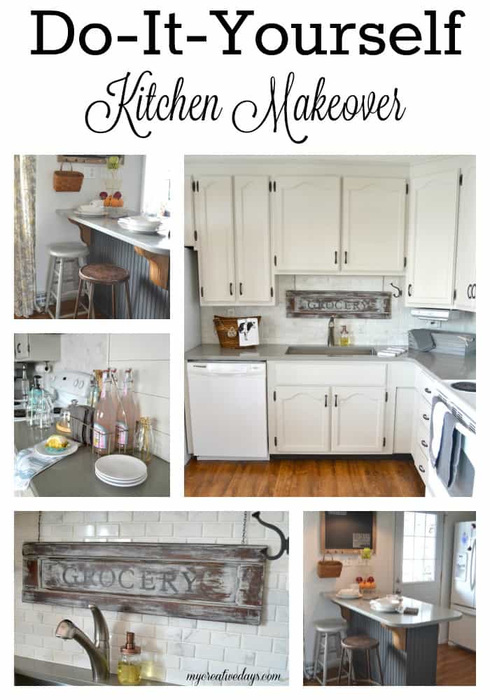 Do It Yourself Kitchen Makeover - My Creative Days
