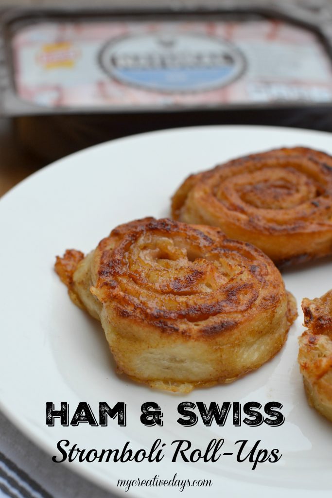 Ham & Swiss Stromboli RollUps My Creative Days