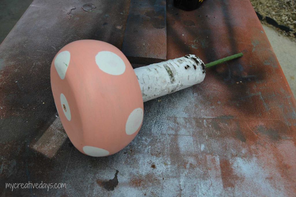 DIY Toadstools For The Garden Tutorial