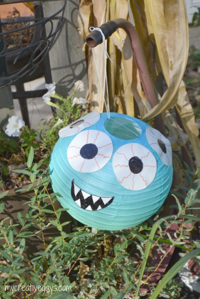 DIY Halloween Decorations Cute Paper Lantern Monsters