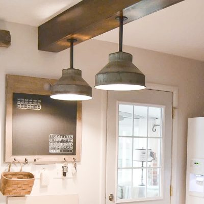 DIY Light Fixtures For The Kitchen