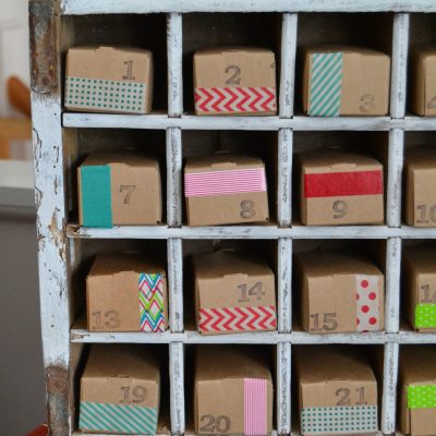 DIY Homemade Advent Calendar
