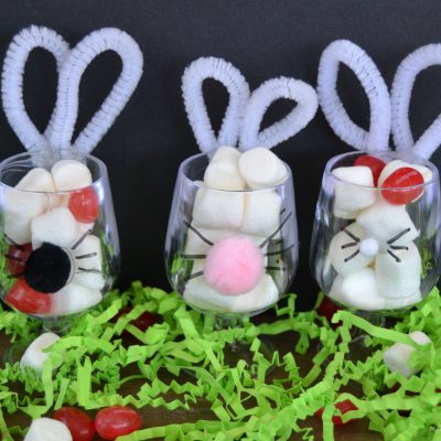DIY Bunny Cups To Hold Easter Candy
