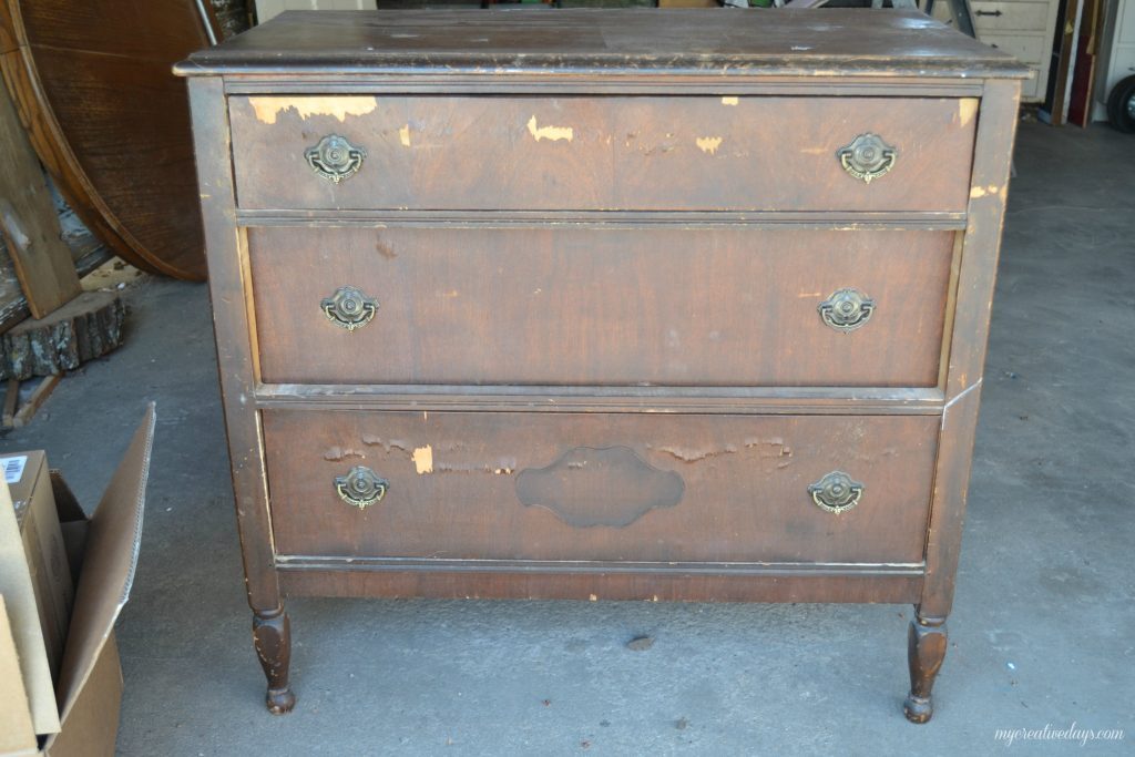 Do you have an old dresser that has seen better days? This Charcoal DIY Dresser Makeover will show you how to breathe new life into it!