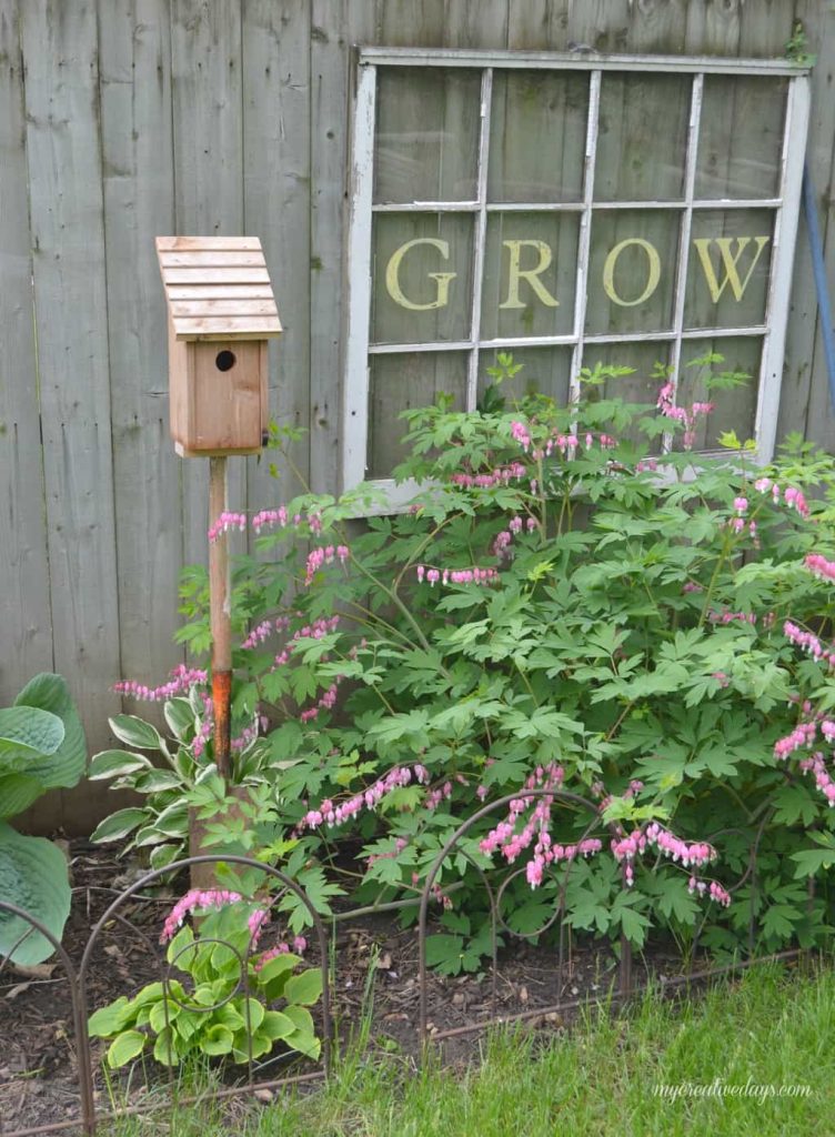 Are you looking for a cute way to add a bird house to your yard? This Repurposed Bird House is simple to do and it adds a touch of fun to wherever you place it. 