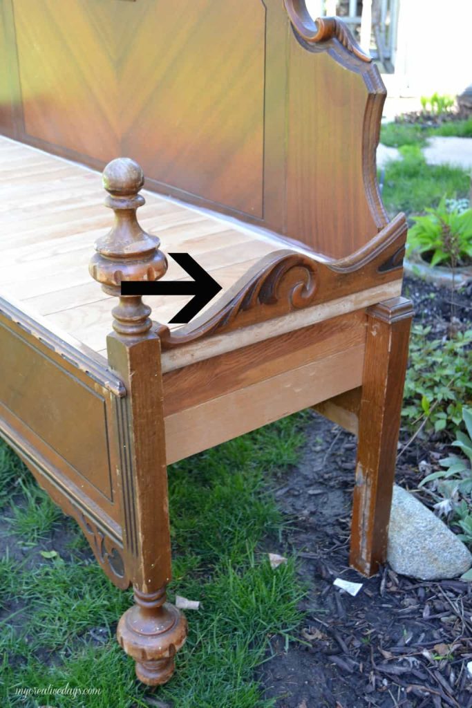 Do you have a headboard and foot board lying around? Don't get rid of it! Check out this repurposed bed to bench tutorial and make it into something useful again.