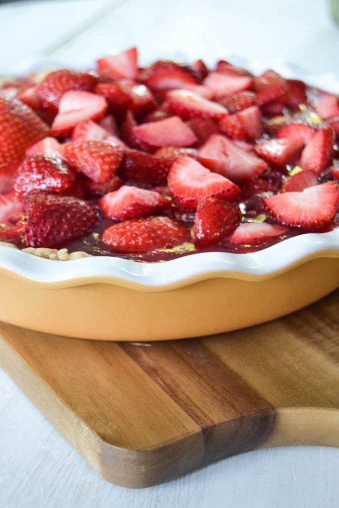 If you love strawberries and pie, then you will love this recipe! This Strawberry Pie is the best and easiest pie you will ever make. Just know that you have been warned - once you make it, you can't stop eating it! 