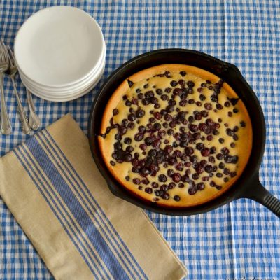 Easy Blueberry Cobbler