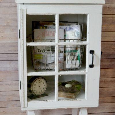DIY Window Cabinet