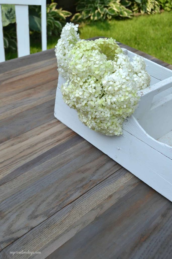 Are you looking for a farmhouse table and chairs? This set was made possible from a little elbow grease on a curbside find!