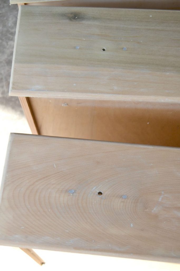 Are you looking for some inspiration to make over a small chest drawers you have? This White Chest Dresser Makeover took an old kitchen cabinet and transformed it into a rustic piece that would fit many different styles. 