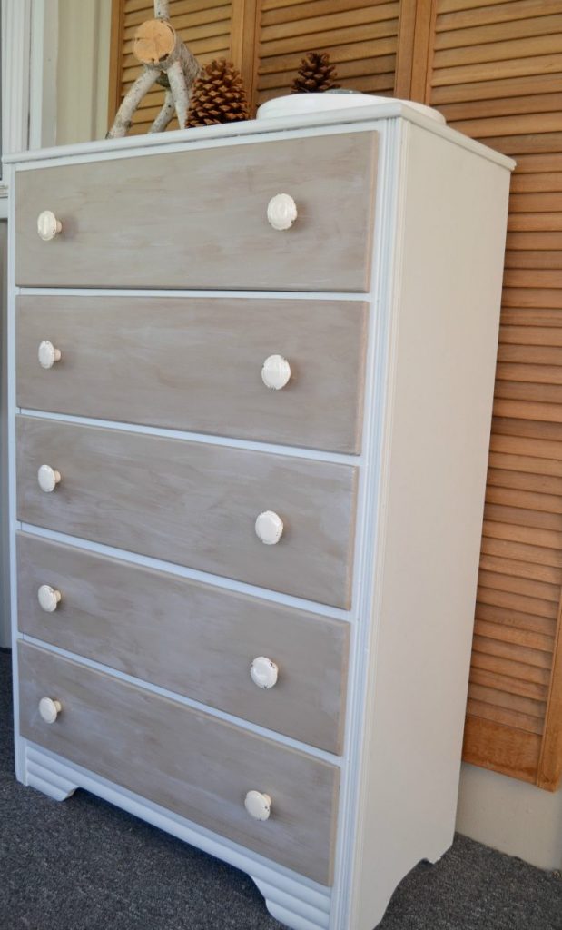 If you have an old dresser that needs a face lift, click over to find out how to give it a faux weathered wood dresser makeover. 