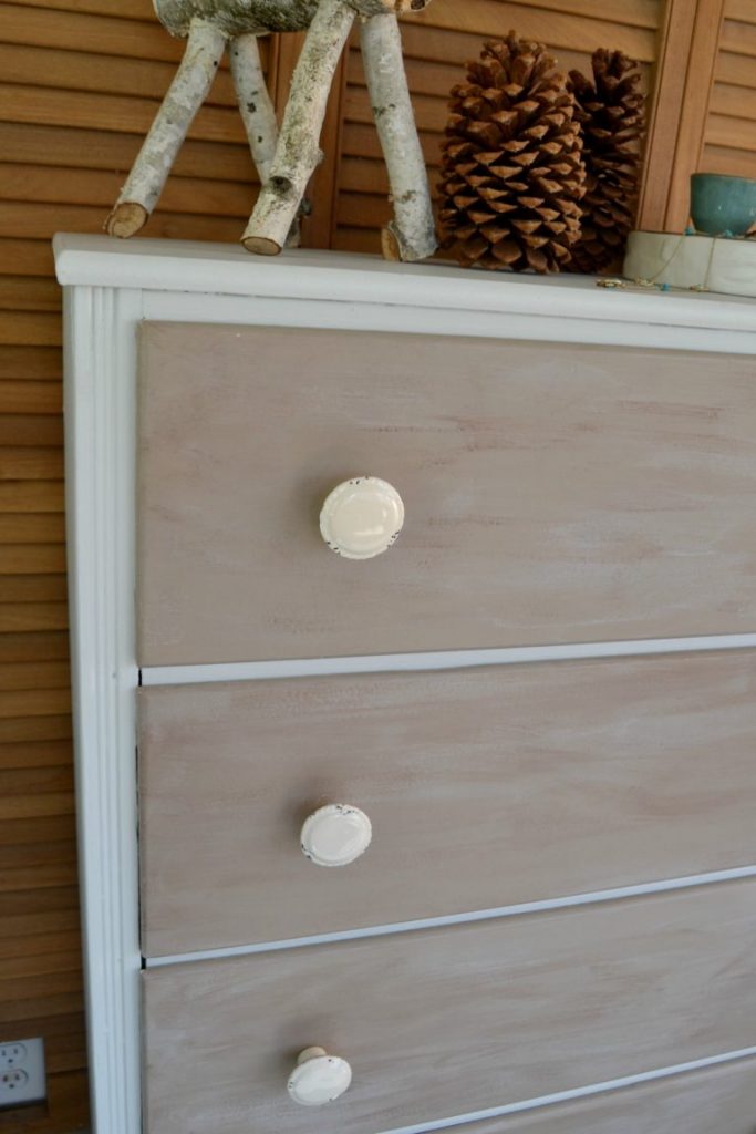 If you have an old dresser that needs a face lift, click over to find out how to give it a faux weathered wood dresser makeover. 