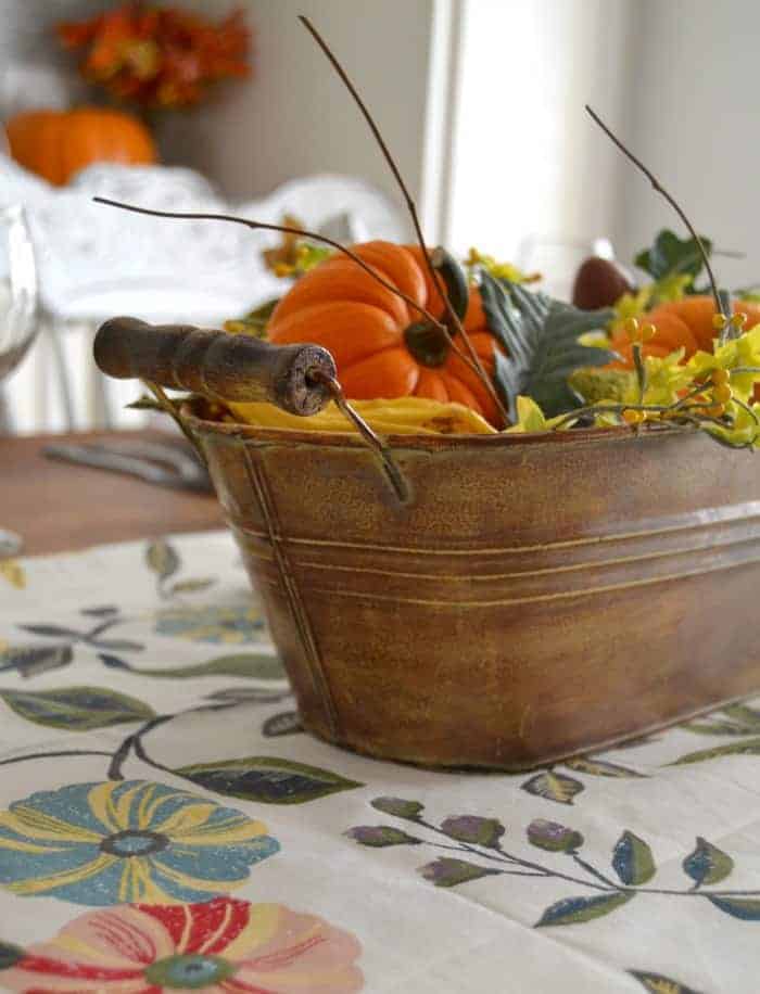 If you are looking to set a pretty Thanksgiving Tablescape this year, click over to see this easy nature inspired Thanksgiving Tablescape.