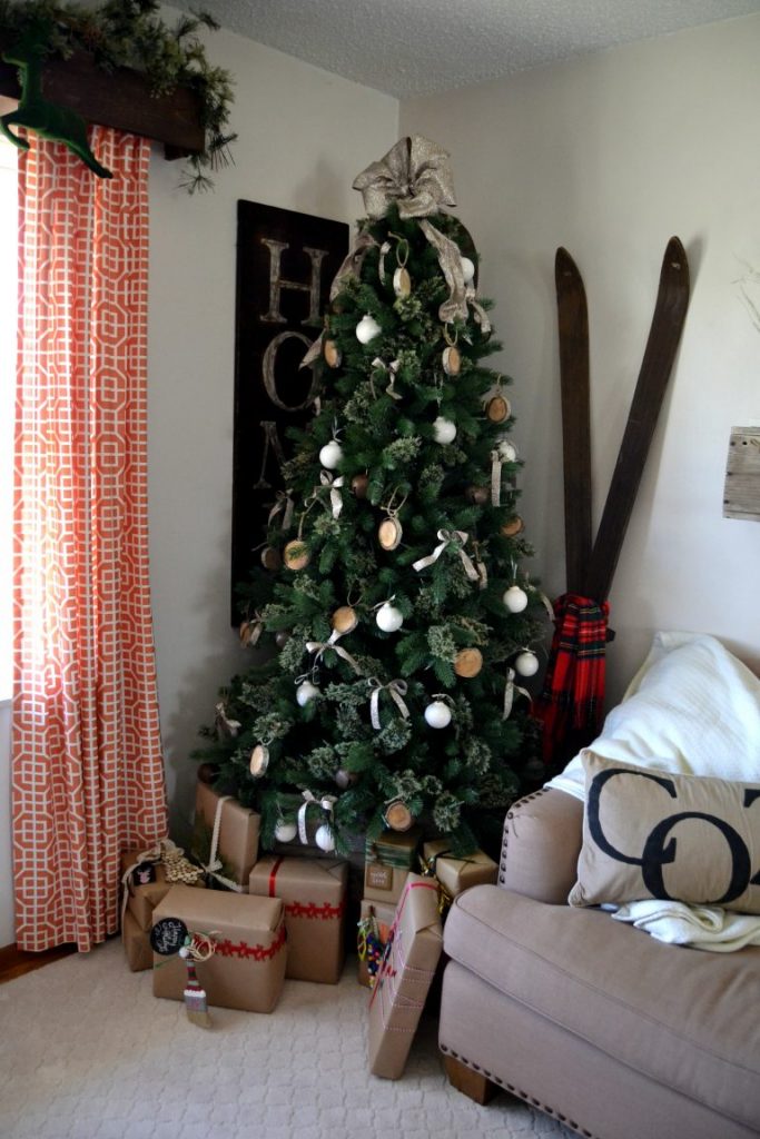 Are you looking for a realistic natural Christmas tree for your home this year? This faux natural Christmas tree looks like the real thing without all the mess of real pine needles.