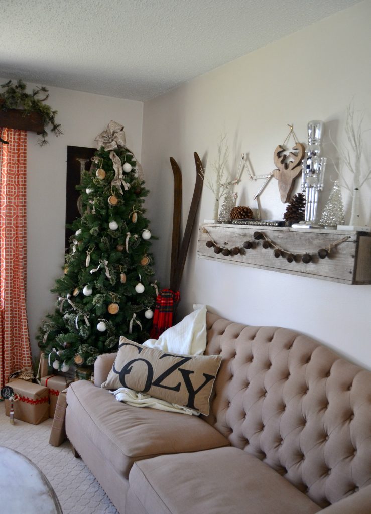 Are you looking for a realistic natural Christmas tree for your home this year? This faux natural Christmas tree looks like the real thing without all the mess of real pine needles.