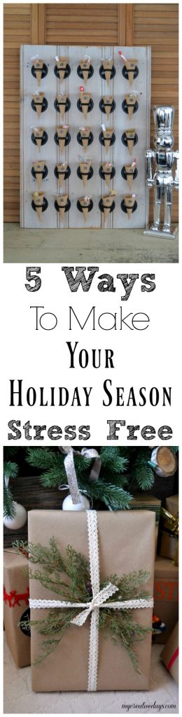 If you are looking to make your holiday season stress free, click over to read these 5 tips that will make your holidays stress free and more enjoyable. 