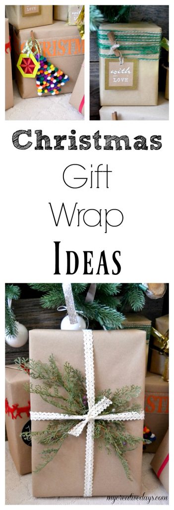 If you are ready to wrap your Christmas gifts and want some new Christmas gift wrap ideas, click over to find simple wrapping ideas that are also a lot of fun. 