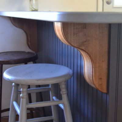 Wood Corbels For The Kitchen Island