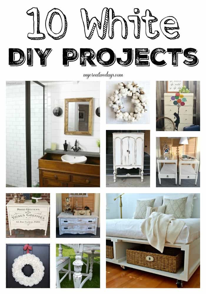 10 White Diy Projects My Creative Days 10 White Diy Projects My Creative Days