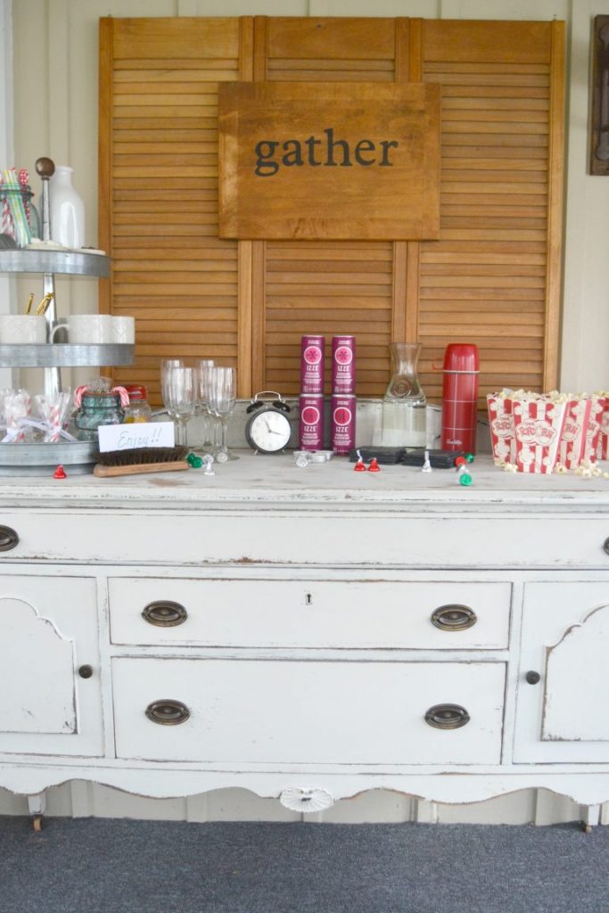 If you have an antique buffet that is in need of a makeover, click over to see how easy it was to transform this antique buffet into a white distressed show stopper!