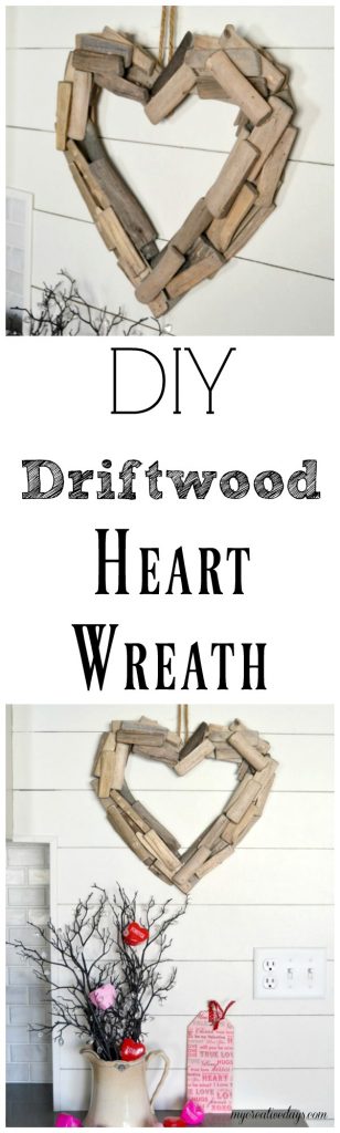 If you love driftwood decor, this project is for you. Click over to see how quickly you can make this driftwood wreath for your home. 