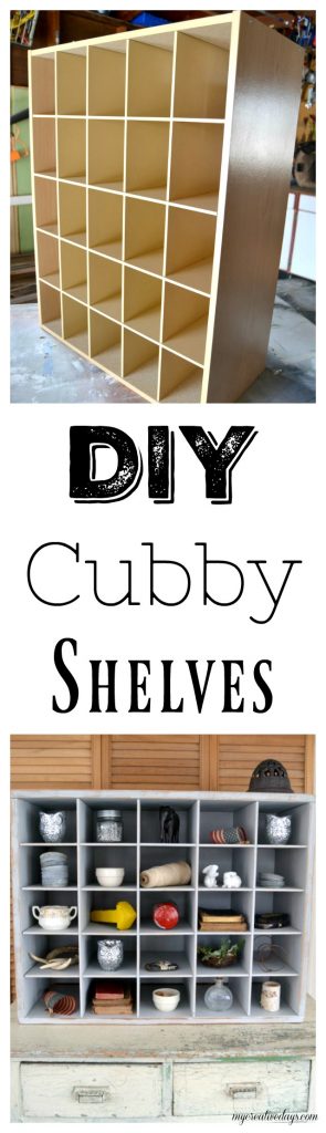 If you love the look of cubbies but don't want to spend a lot of money to have them in your home, DIY them! Click over to see how easy it is to turn a shoe organizer into cubby shelves!