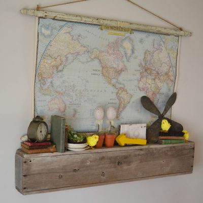 DIY Architectural Wall Map