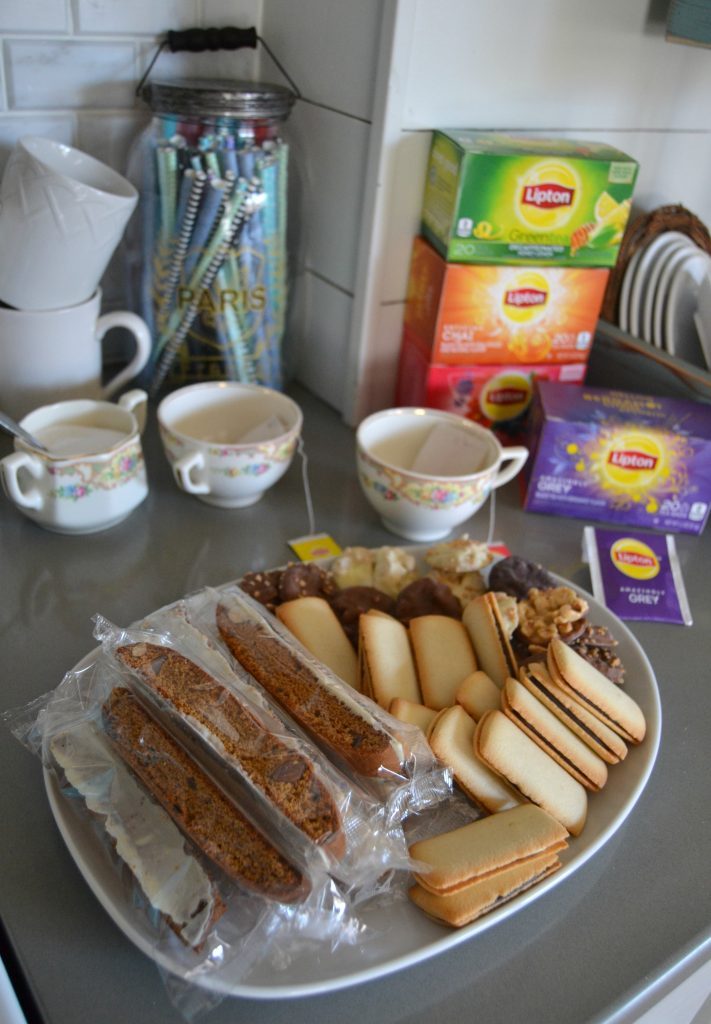 Drinking tea is becoming more and more popular. Set up an easy tea bar to test teas to please every palate.