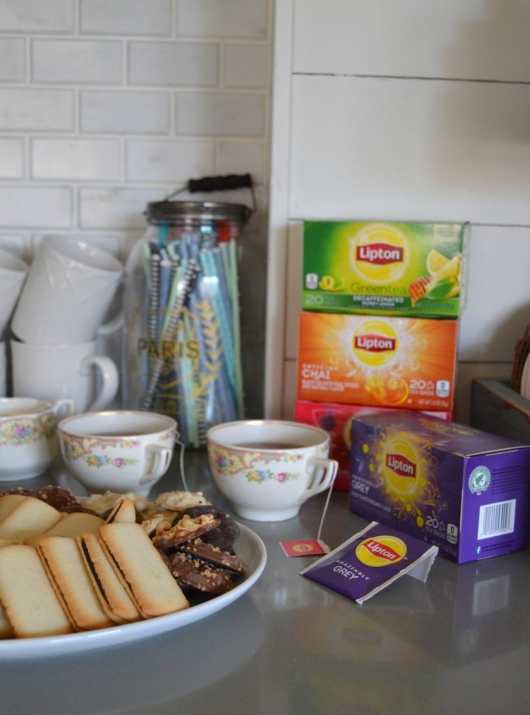 Drinking tea is becoming more and more popular. Set up an easy tea bar to test teas to please every palate.