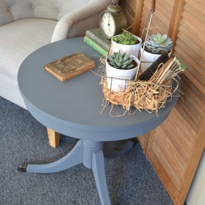 Drum Table Makeover
