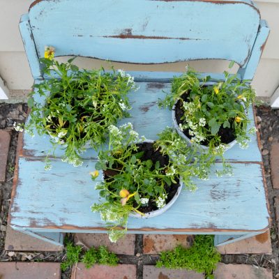 Repurposed Wood Planter Tutorial