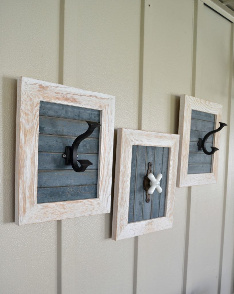 Decorative hooks come in all shapes, colors and sizes. Click over and see how easy it is to make your own custom decorative hooks for any space in your home. 