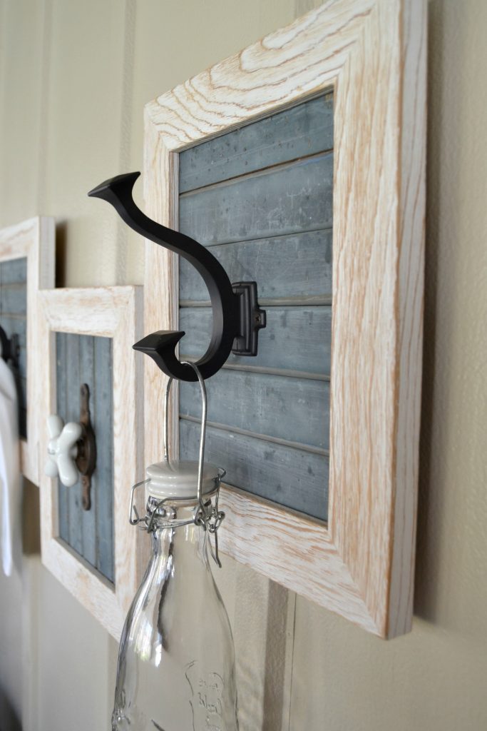 Decorative hooks come in all shapes, colors and sizes. Click over and see how easy it is to make your own custom decorative hooks for any space in your home. 