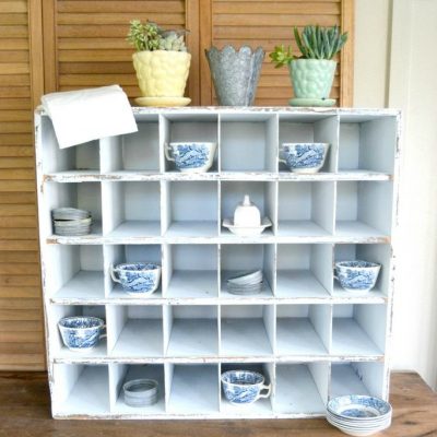 Cubby Storage Pottery Barn Knock-Off