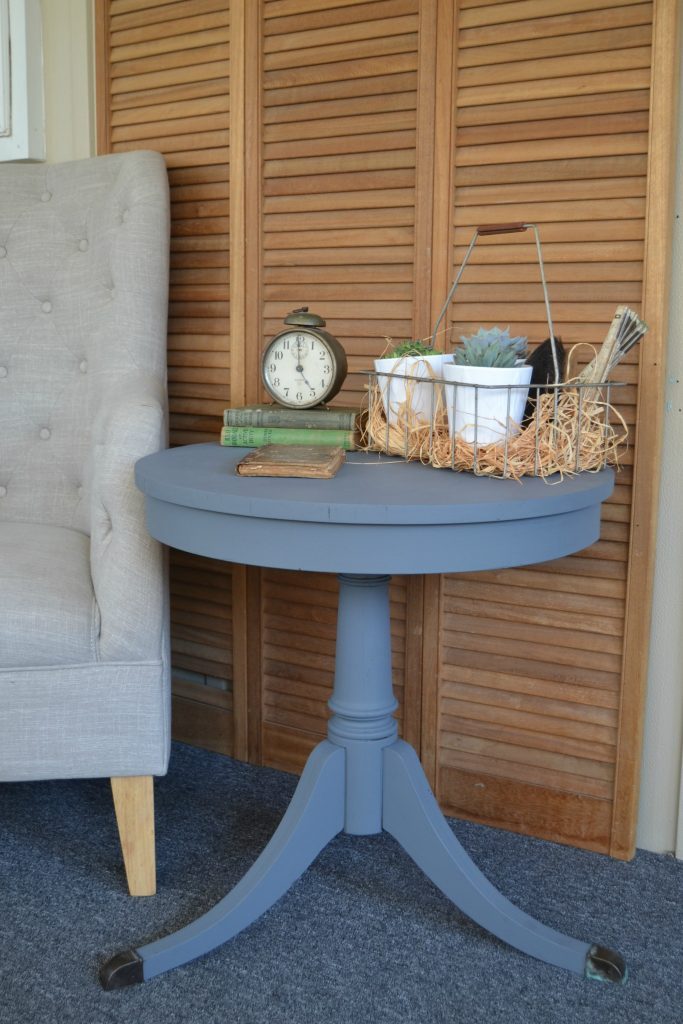 If you are on the hunt for a drum table to add to your space, head to your local thrift stores and yard sales. If you find one, click over and see how easy it is to makeover the drum table to get exactly the look you want. 