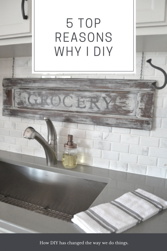 When you DIY you not only save a ton of money, but there is also a sense of accomplishment when you complete a project. I am sharing the 5 top reasons why I DIY. Click over and tell me if you agree of have different reasons. 