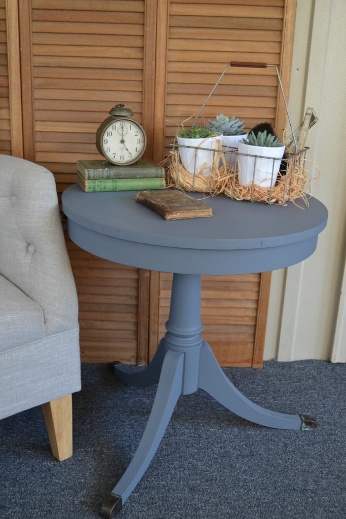 If you are on the hunt for a drum table to add to your space, head to your local thrift stores and yard sales. If you find one, click over and see how easy it is to makeover the drum table to get exactly the look you want. 