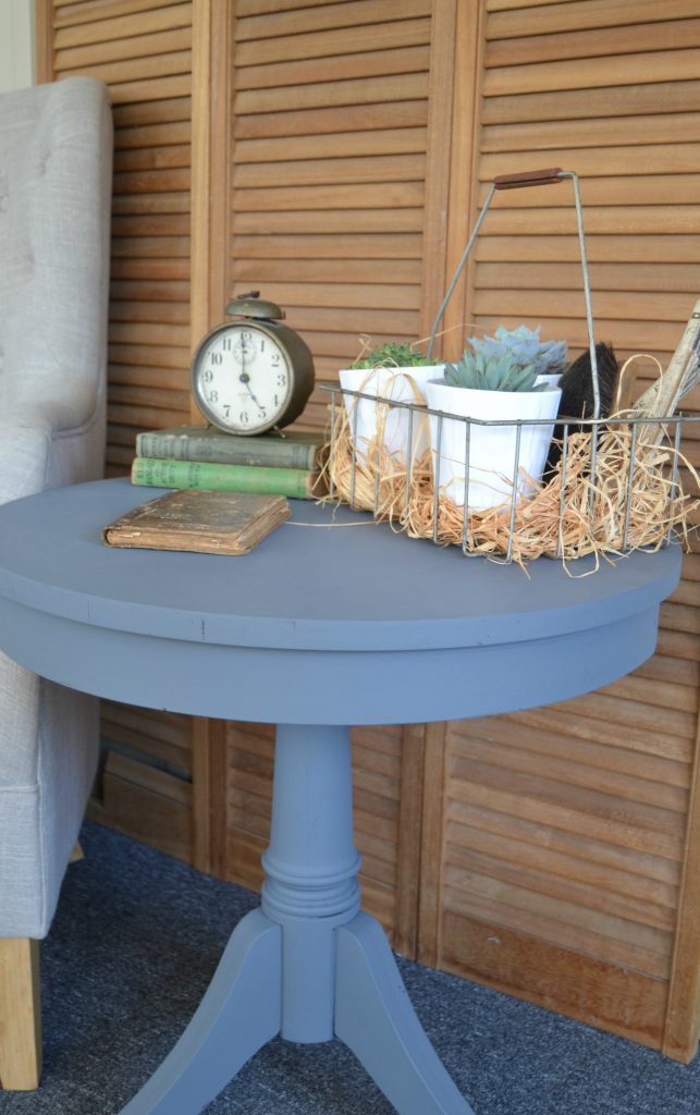 If you are on the hunt for a drum table to add to your space, head to your local thrift stores and yard sales. If you find one, click over and see how easy it is to makeover the drum table to get exactly the look you want. 