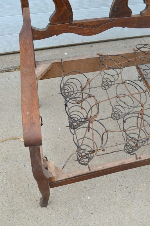 Settee Makeover With Barn Wood My Creative Days