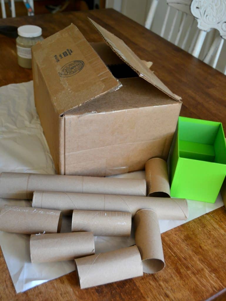 Waste shop material craft