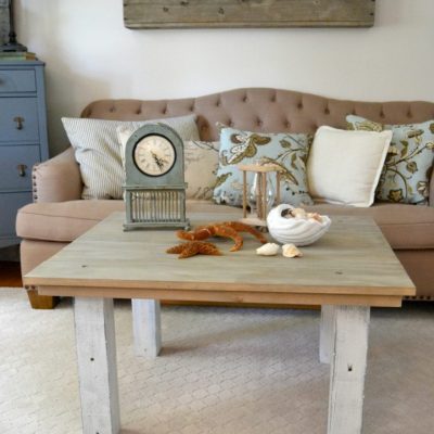 How To Make A Faux Driftwood Coffee Table