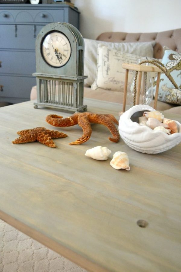 How To Make A Faux Driftwood Coffee Table In A Few Easy Steps